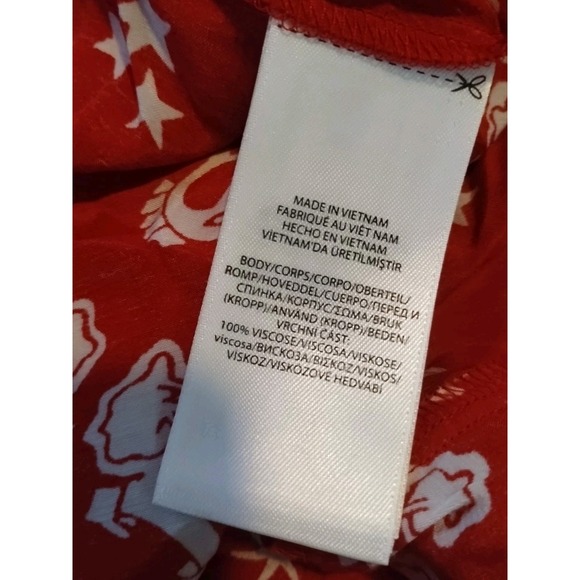 Polo Ralph Lauren Conversational Print Shirt Mini Belted‎ Dress Women's 6 - Picture 7 of 10